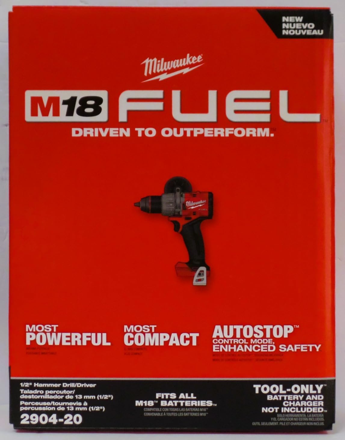 Milwaukee M18 Fuel. 1/2 Hammer Drill/Driver