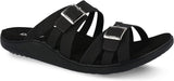 Gravity Defyer Women's GDEFY Ortal Leather Strappy Fashion Sandal - VersoShock Proven Performance Orthotic Slides Size: 8