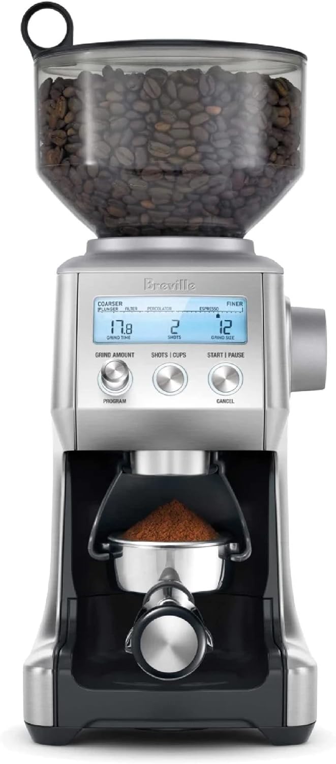 Breville Smart Grinder Pro for Coffee and Espresso, Brushed Stainless Steel