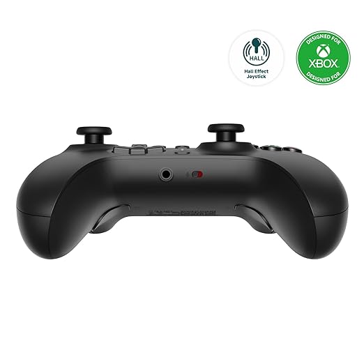 8Bitdo Ultimate Wired Controller for Xbox, Hall Effect Joysticks and Hall Triggers, Compatible with Xbox Series X|S, Xbox One, Windows 10 & Windows 11 - Officially Licensed (Black) (new Open box)