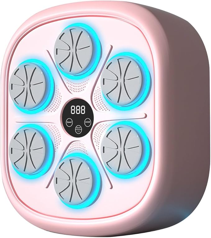 Music Boxing Machine with Boxing Gloves,Wall Mounted, Bluetooth Boxing Training Punching Equipment