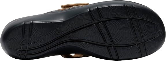 Clarks Women's Merliah2 Kyla Heeled Sandal - Gold Metallic Synthetic - Size 11