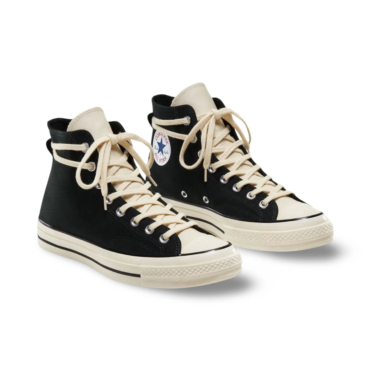 Converse X Fear of God Chuck 70 Hi Sneakers - Black/Natural - Unisex: Men10 / Women 12