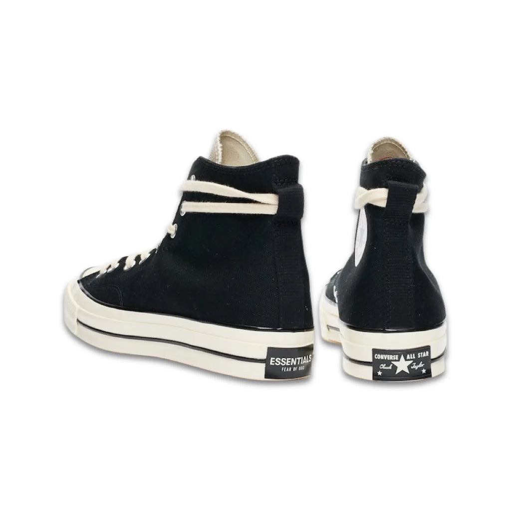 Converse X Fear of God Chuck 70 Hi Sneakers - Black/Natural - Unisex: Men10 / Women 12