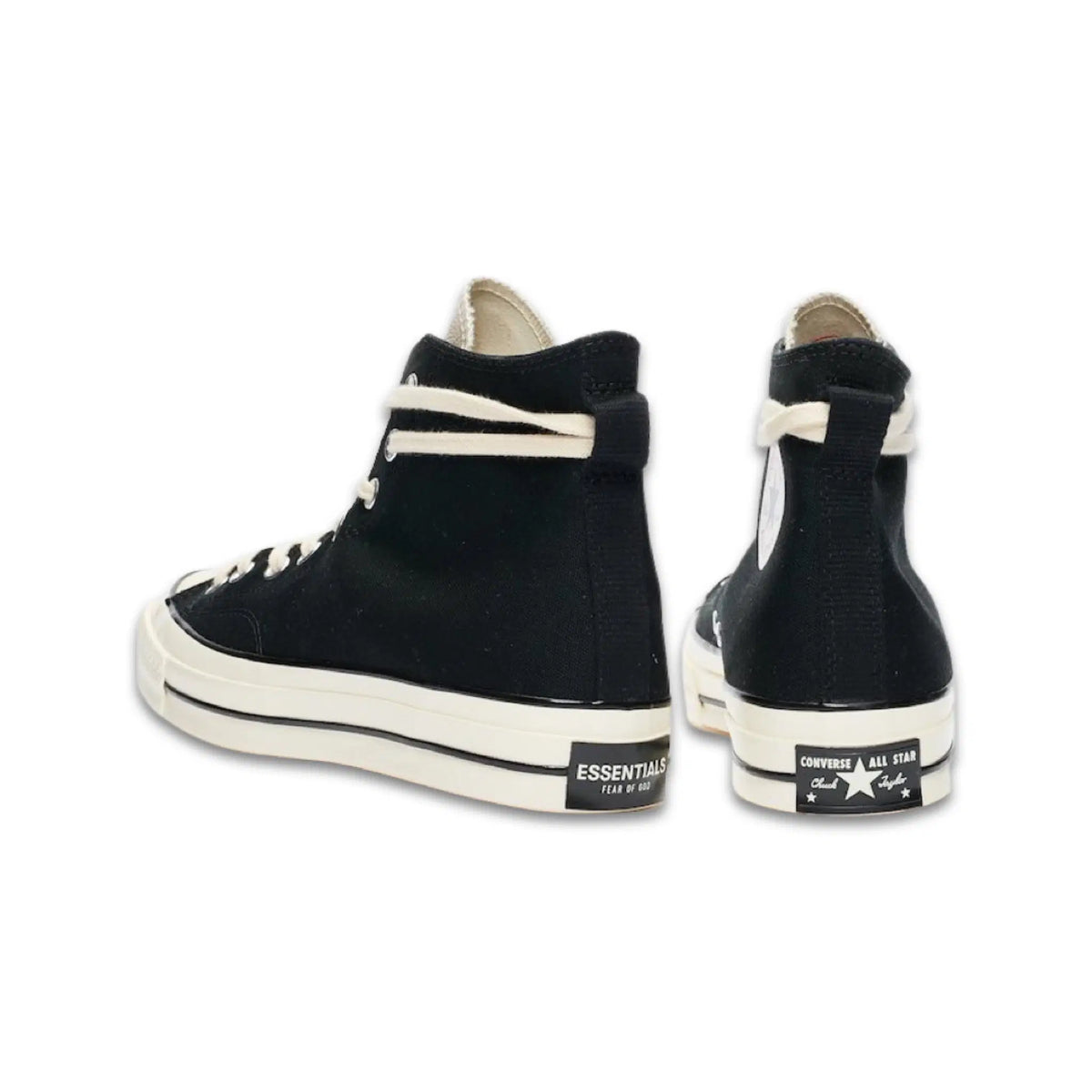 Converse X Fear of God Chuck 70 Hi Sneakers - Black/Natural - Unisex: Men10 / Women 12