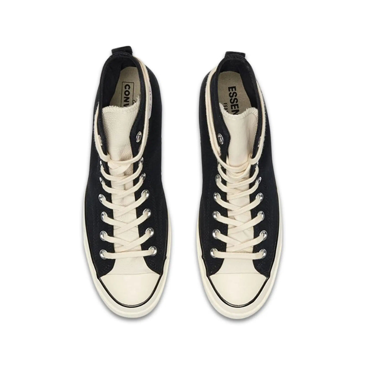 Converse X Fear of God Chuck 70 Hi Sneakers - Black/Natural - Unisex: Men10 / Women 12