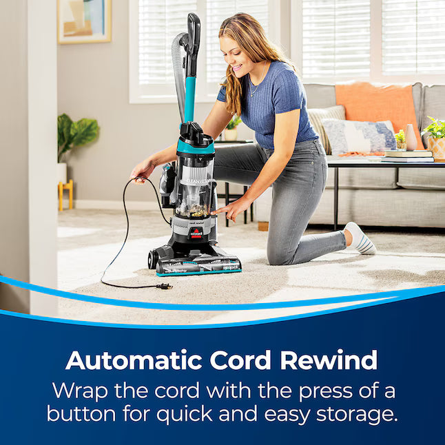 BISSELL CleanView Rewind Bagless Pet Upright Vacuum Cleaner