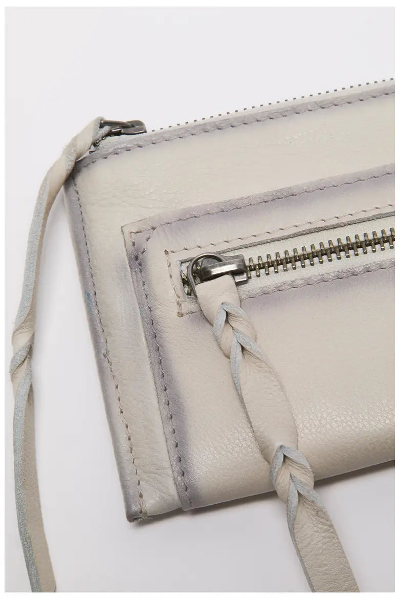 Free People We The Free Emerson Wallet (Color : Salt)