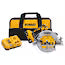 DEWALT XR POWER DETECT 20-volt Max 7-1/4-in Brushless Cordless Circular saw kit