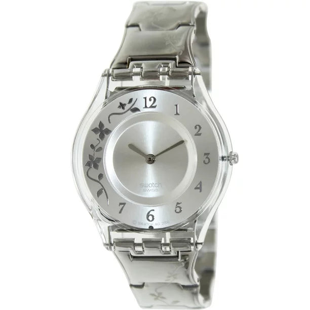 SWATCH CLEAR CLEARLY SKIN watch (OPEN BOX)