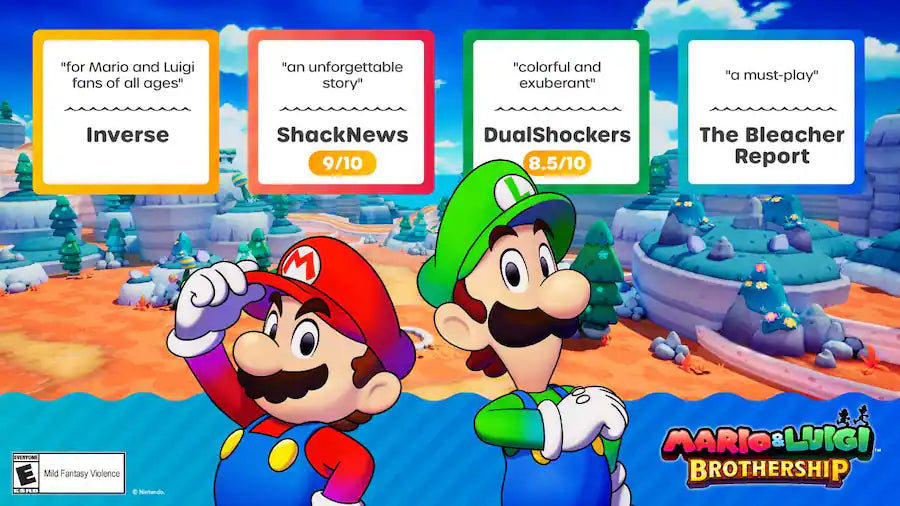Mario & Luigi: Brothership - Nintendo Switch – OLED Model, Nintendo Switch, Nintendo Switch Lite
