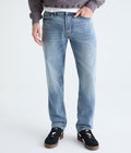*Aeropostale Straight Premium Air Jean, Medium Wash, Mens 29x32