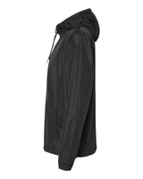 Independent Trading Co. Light Weight Windbreaker Zip Jacket (EXP54LWZ) - Black - XL