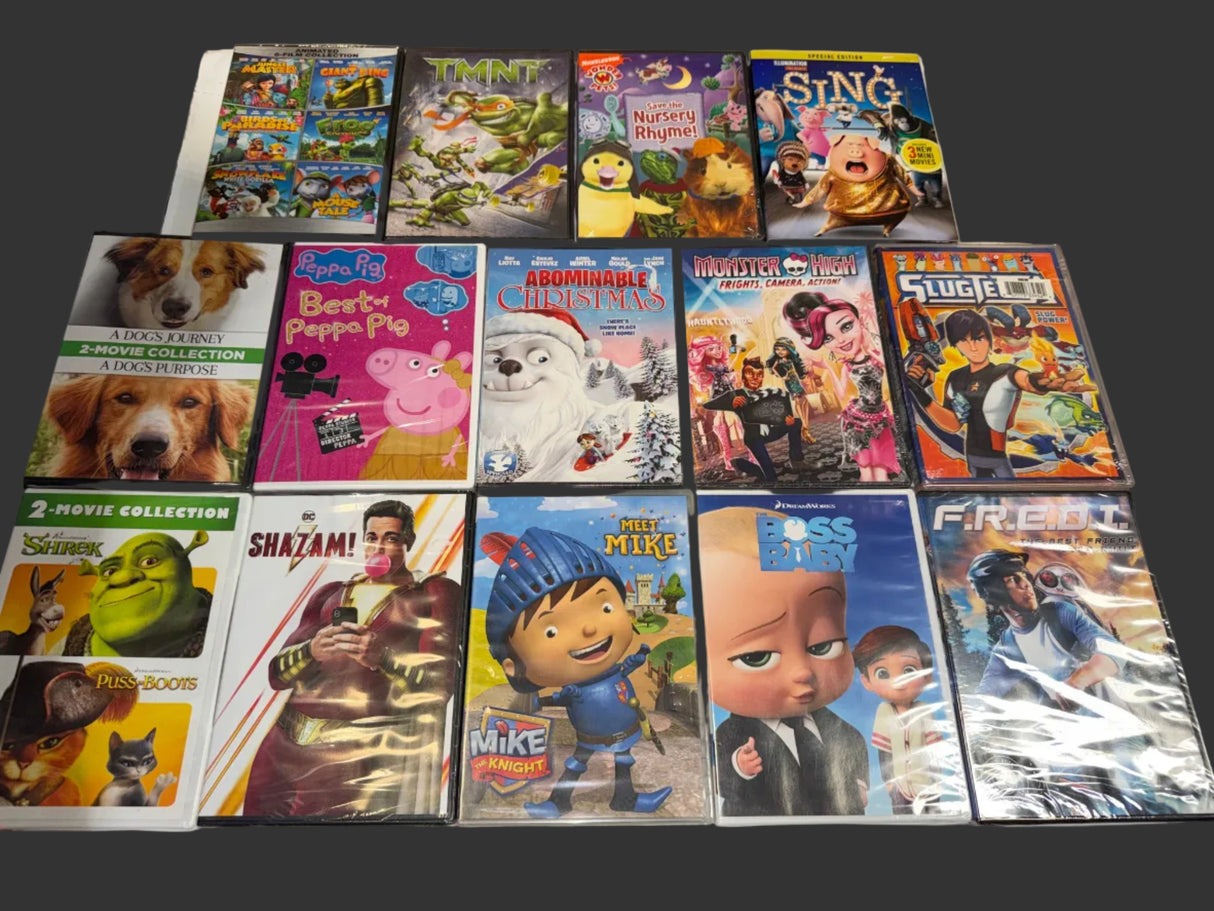 Deluxe Kids's Movie Box #3 - 14 Pcs