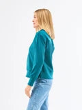 MARY SQUARE Ophelia Top | Gulf Blue  X-Large