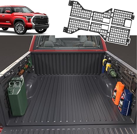 Side Bed Molle Panel Compatible with 2022-2024 Toyota Tundra 5.5FT Bed Molle System Replacement for 2022-2024 Toyota Tundra Accessories (New Open Box)