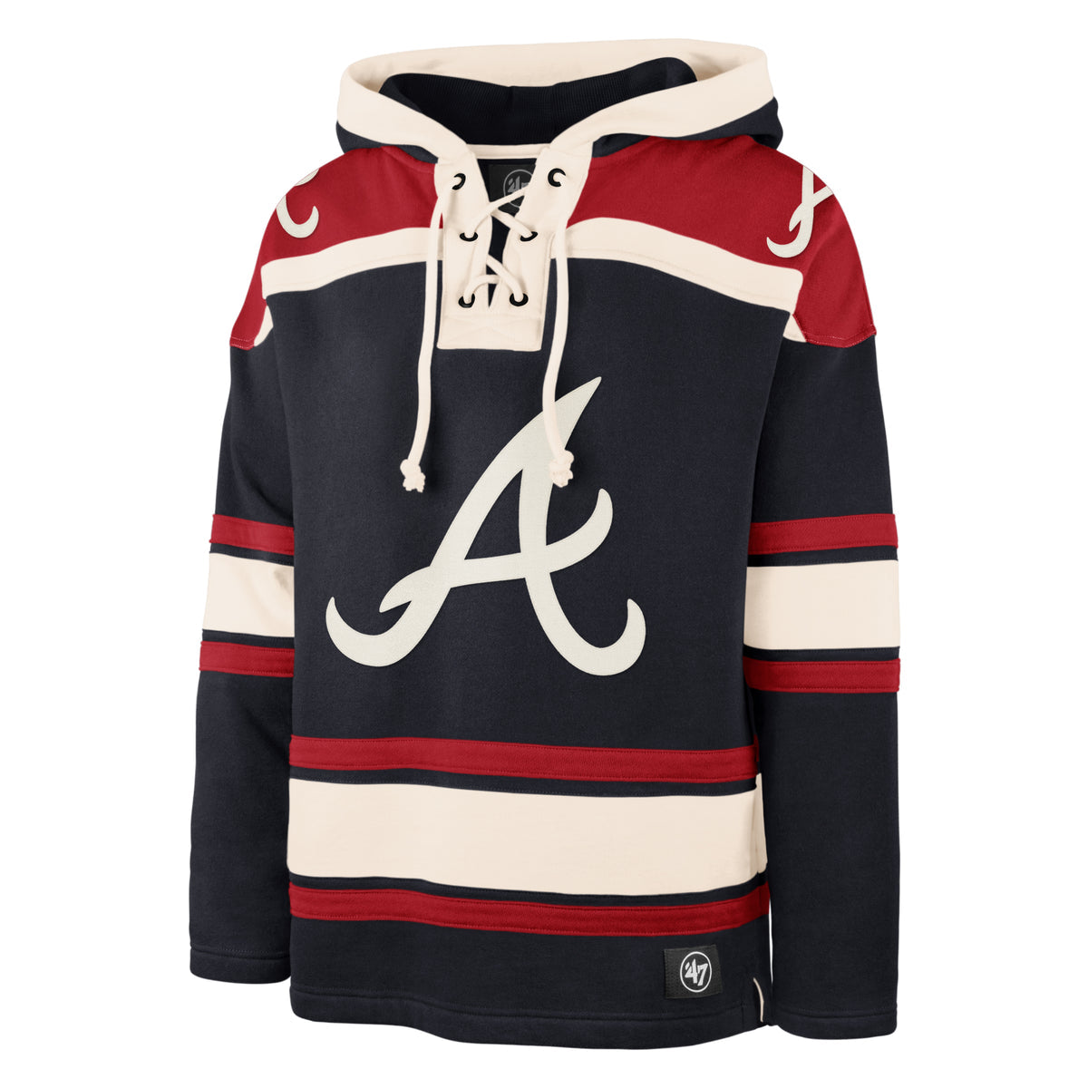 ATLANTA BRAVES SUPERIOR '47 LACER HOOD Size XL