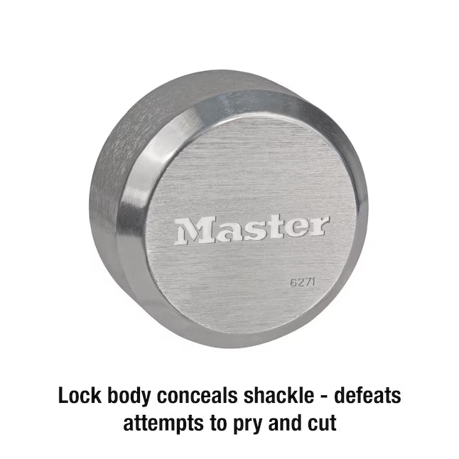 Master Lock Heavy Duty Shrouded Outdoor Keyed Padlock