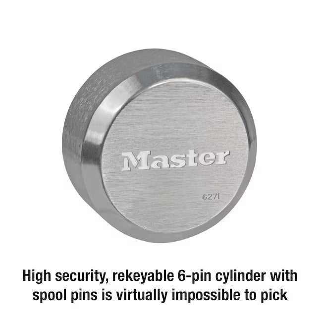 Master Lock Heavy Duty Shrouded Outdoor Keyed Padlock