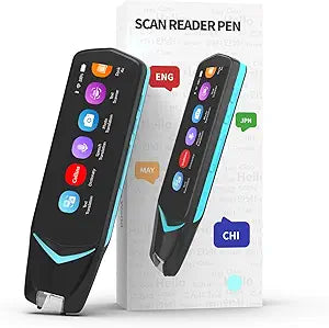 NEWYES Scan Reader Pen 4 [Collins Dictionary Built-in], Pen Scanner Text to Speech Device,16 GB Translation Pen Reading Pen Photo Translation Dictionay Pen for Students Adults (Scan Reader Pen 4 Pro) (NEW)