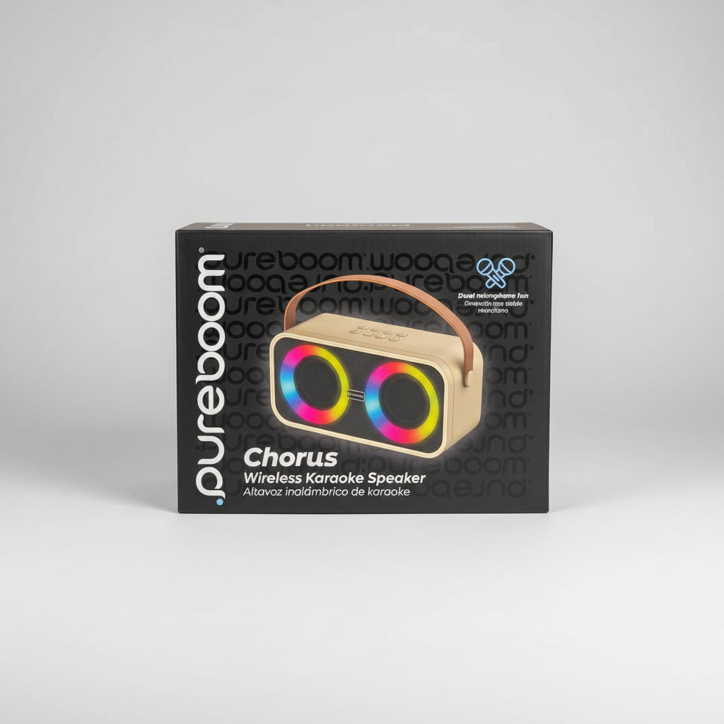 PUREBOOM AUDIO - Chorus Wireless Karaoke Speaker
