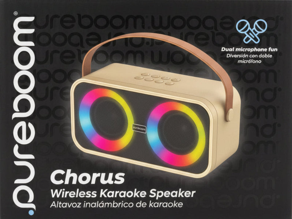 PUREBOOM AUDIO - Chorus Wireless Karaoke Speaker