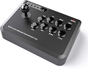 MAYFLASH ARCADE STICK F101 for Nintendo Switch/PC/PS3/Android/Neogeo mini/SEGA MEGA Drive mini/SEGA GENESIS mini (NEW)