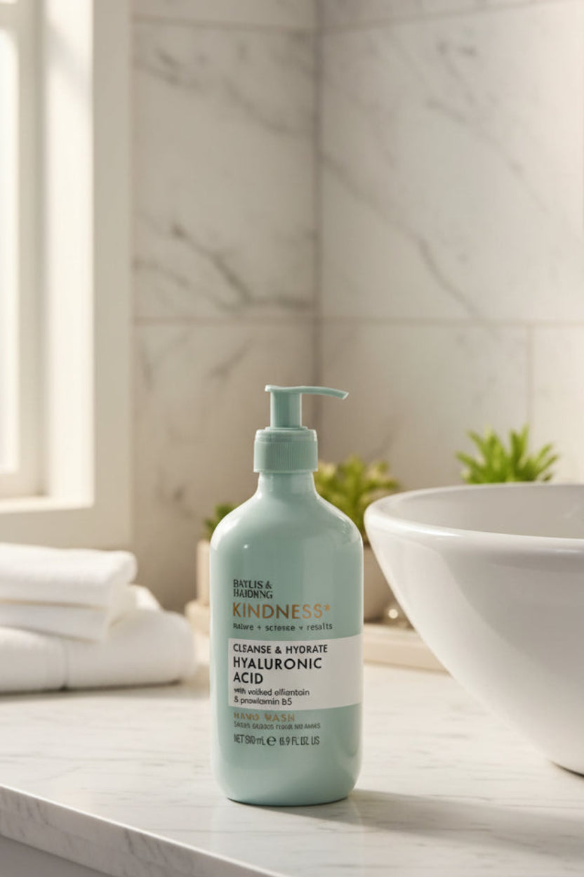 BAYLIS & HARDING Kindness + Cleanse & Hydrate Hyaluronic Acid Hand Wash - 16.9 fl oz