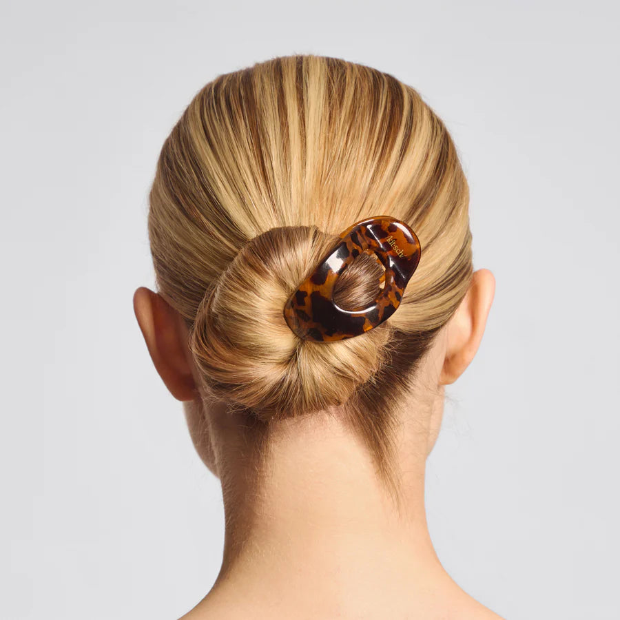 KITSCH Medium Flat Cloud Clip - Tortoise Design