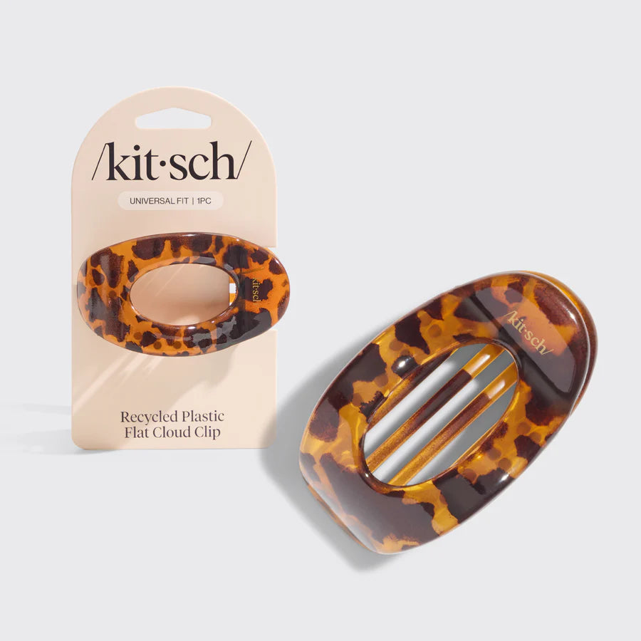 KITSCH Medium Flat Cloud Clip - Tortoise Design