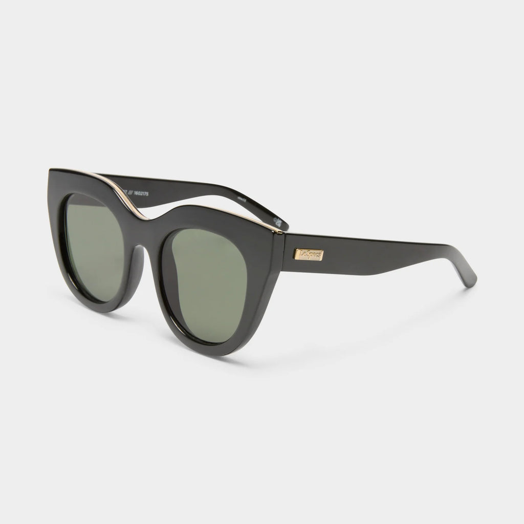 Le Specs Air Heart | Black Gold Sunglasses
