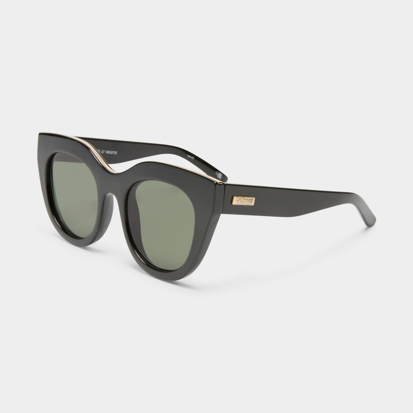 Le Specs Air Heart | Black Gold Sunglasses