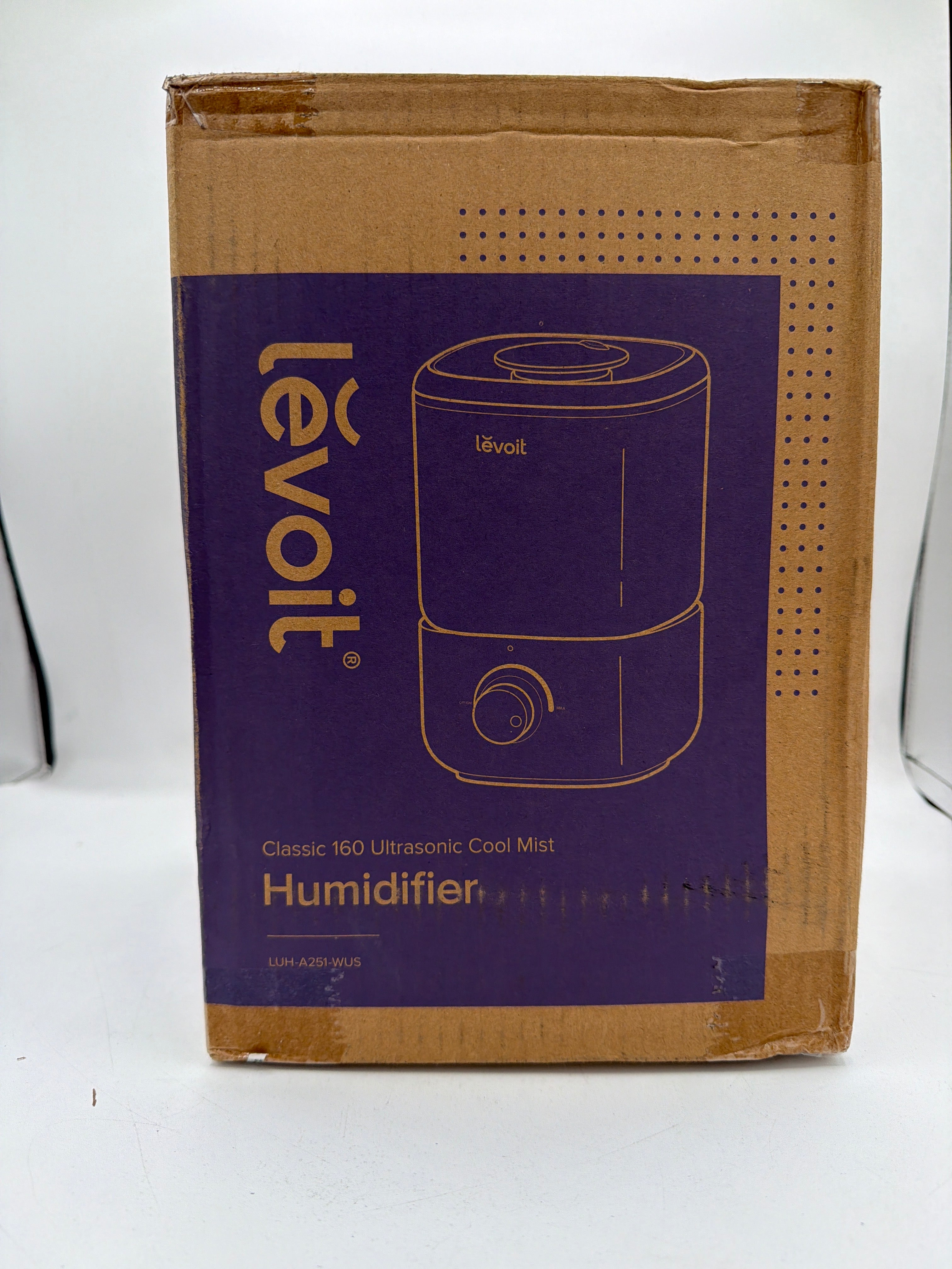 LEVOIT Top Fill Humidifiers for Bedroom, 2.5L Tank for Large Room, Easy to Fill & Clean