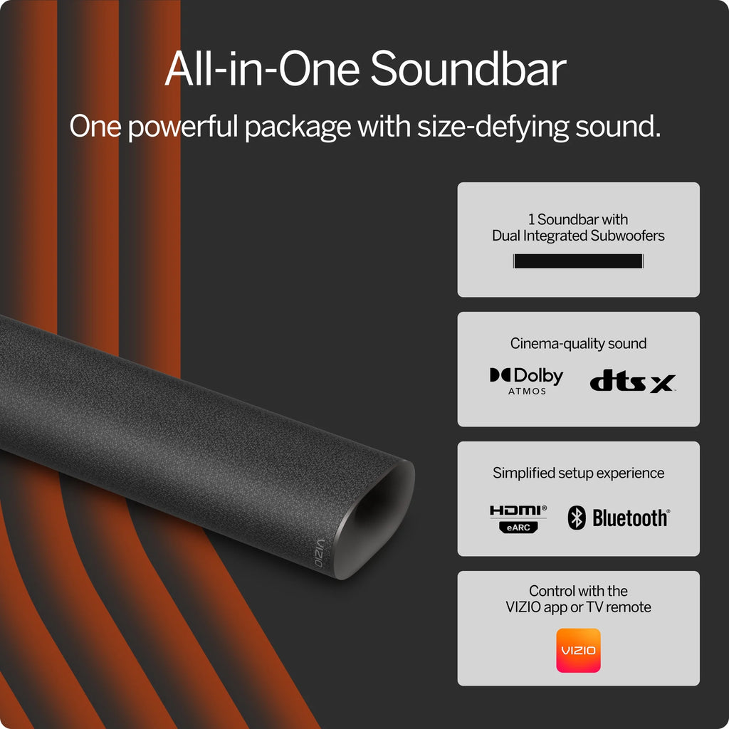 VIZIO All-in-One 2.1 Soundbar - SV210D-0806
