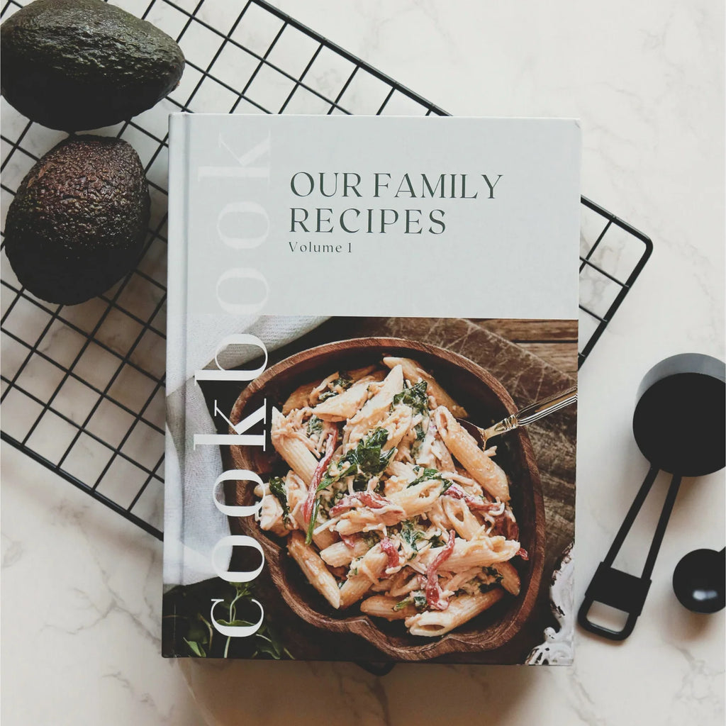 Paige McRae Home & Decor, Family Recipe Book - Volume 1