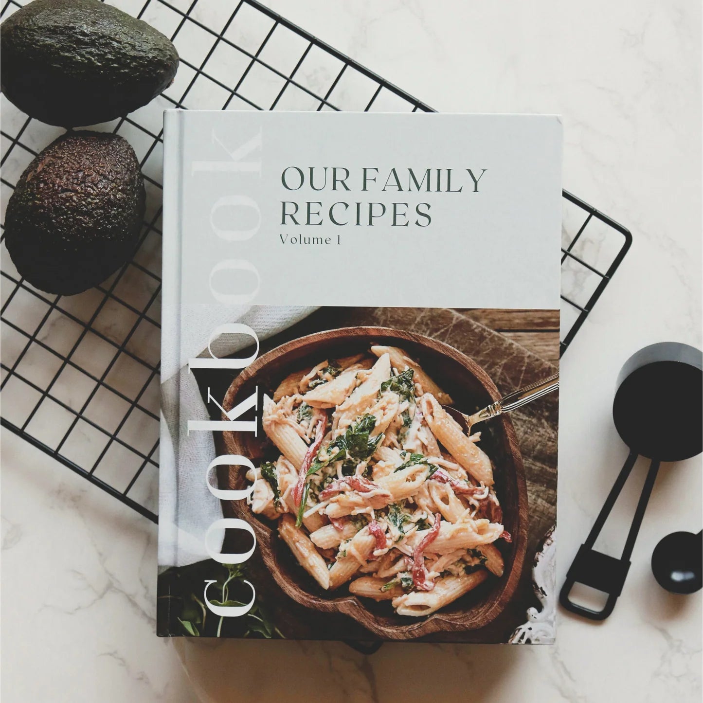 Paige McRae Home & Decor, Family Recipe Book - Volume 1
