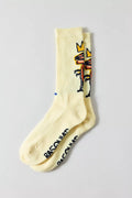 Urban Outfitters Basquiat Dino Crew Sock ONE SIZE