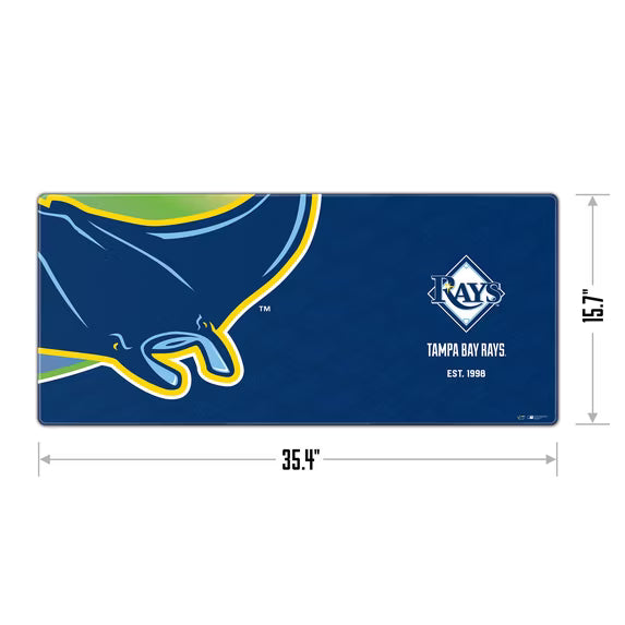 *YouTheFan MLB Tampa Bay Rays Logo Series Desk Pad