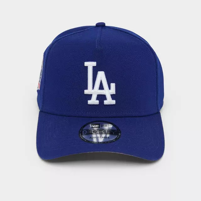 New Era Los Angeles Dodgers MLB 9FORTY Snapback Hat - Royal Blue - OSFA