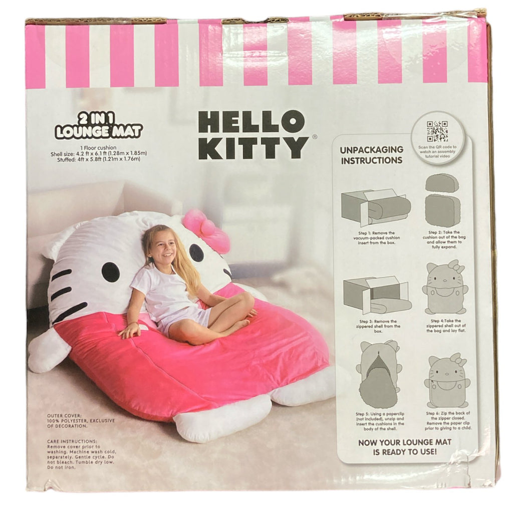 Hello Kitty Oversized Floor Lounger Girls Nap Mat