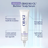 Obagi Nu-Cil BioStim Hair Scalp Serum with Biotin – Clinically Proven to Promote Scalp Health & Deliver Visibly Fuller, Denser Hair – Lightweight, Strengthens Follicles, & Encourages Regrowth – 2 oz