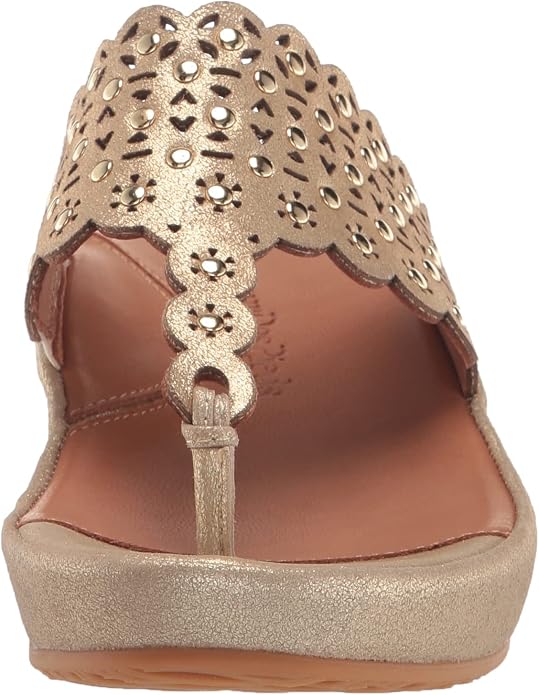 L'Amour Des Pieds Women's Wedge Heels, Gold, (Size: 8M)
