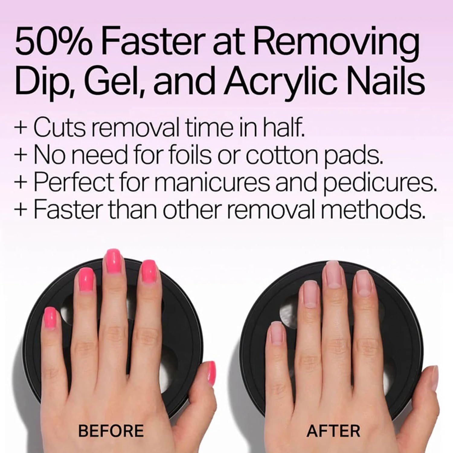 Nailboo Magic Soak Manicure Remover Bowl, Electric Nail Soaking Bowl