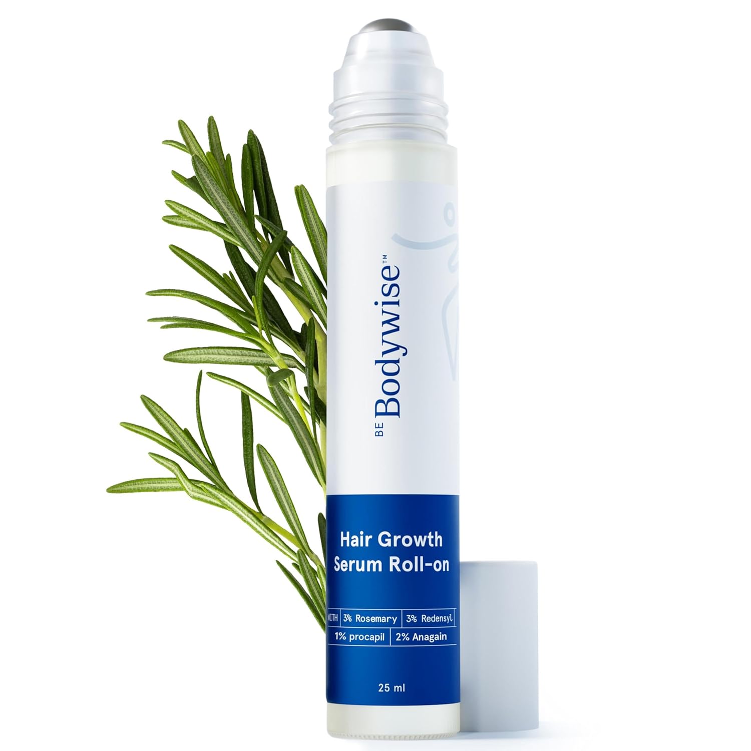 BE BODYWISE Hair Growth Serum Roll-On | 0.84 fl oz