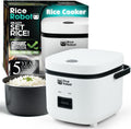 Rice Robot Personal Rice Cooker, PFAS-free, Nonstick. (1 Quart)