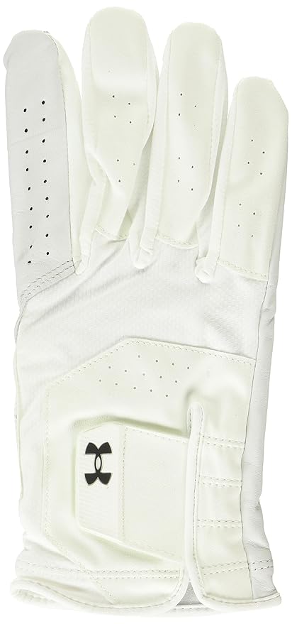Under Armour mens Iso-chill Golf Glove , White (100)/White , Left Hand Small Cadet