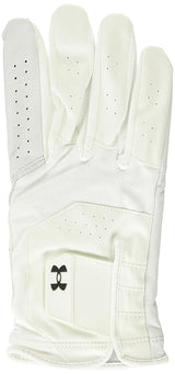 Under Armour mens Iso-chill Golf Glove , White (100)/White , Left Hand Small Cadet