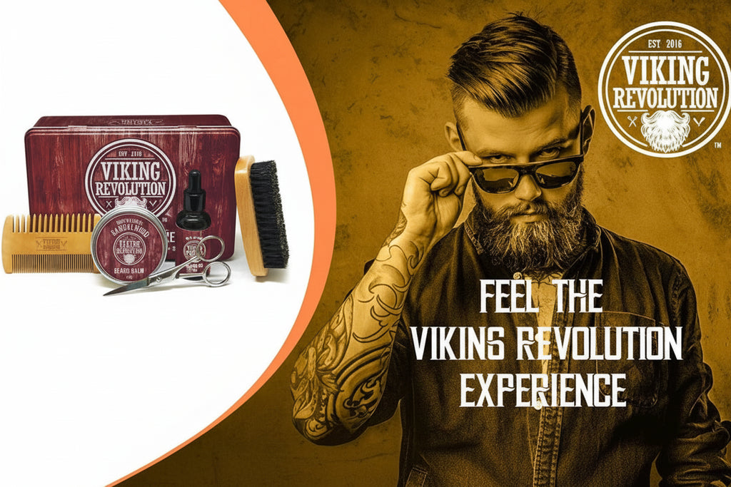 VIKING REVOLUTION Ultimate Beard Care Kit - Sandalwood