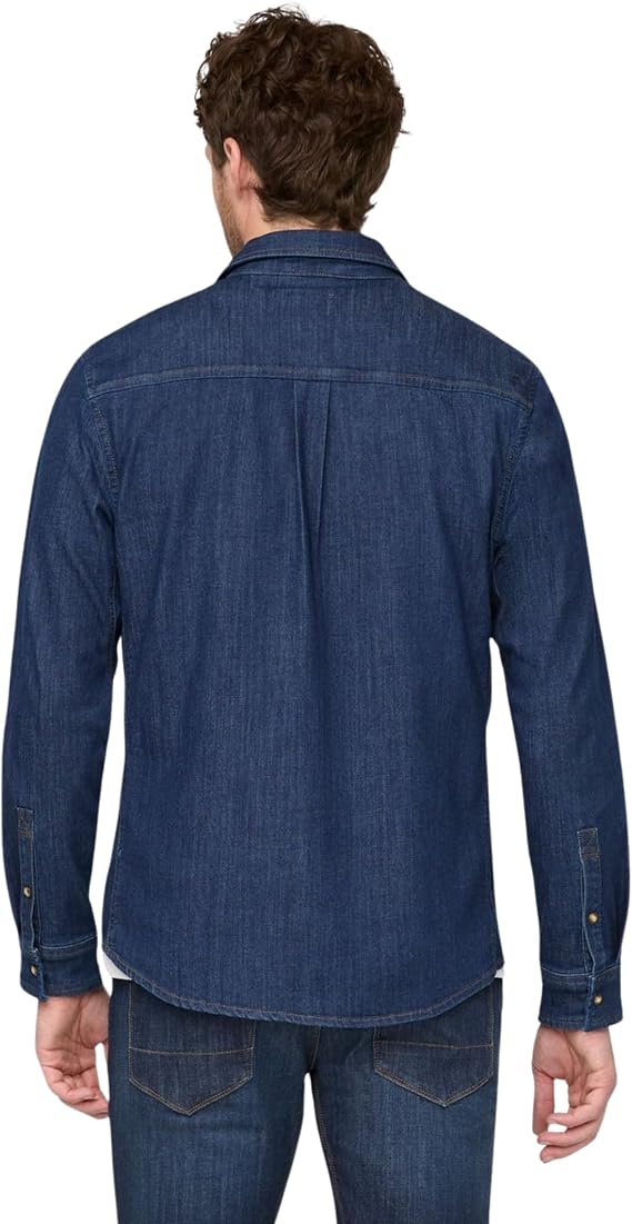 DUER Men's Performance Denim Lite Two-Pocket Shirt  XL