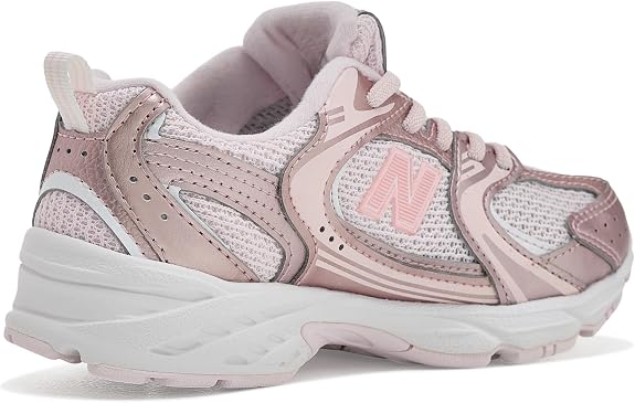 New Balance Girls' 530 Bungee Lace (Size: Little Kid 12)